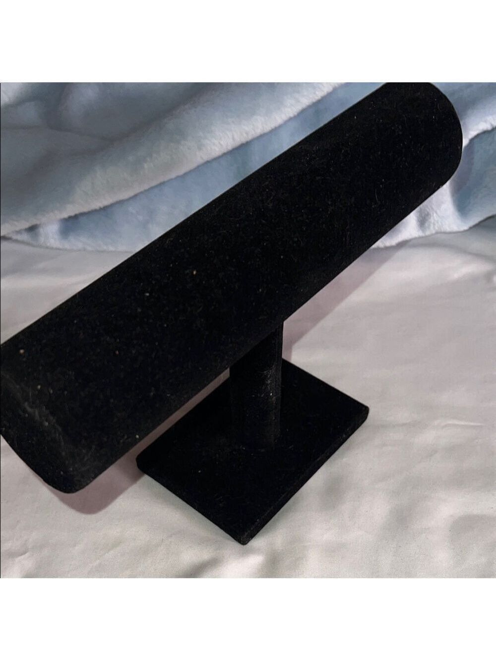 Elegant Black Velvet Jewelry Display Stand - Picture 2 of 5